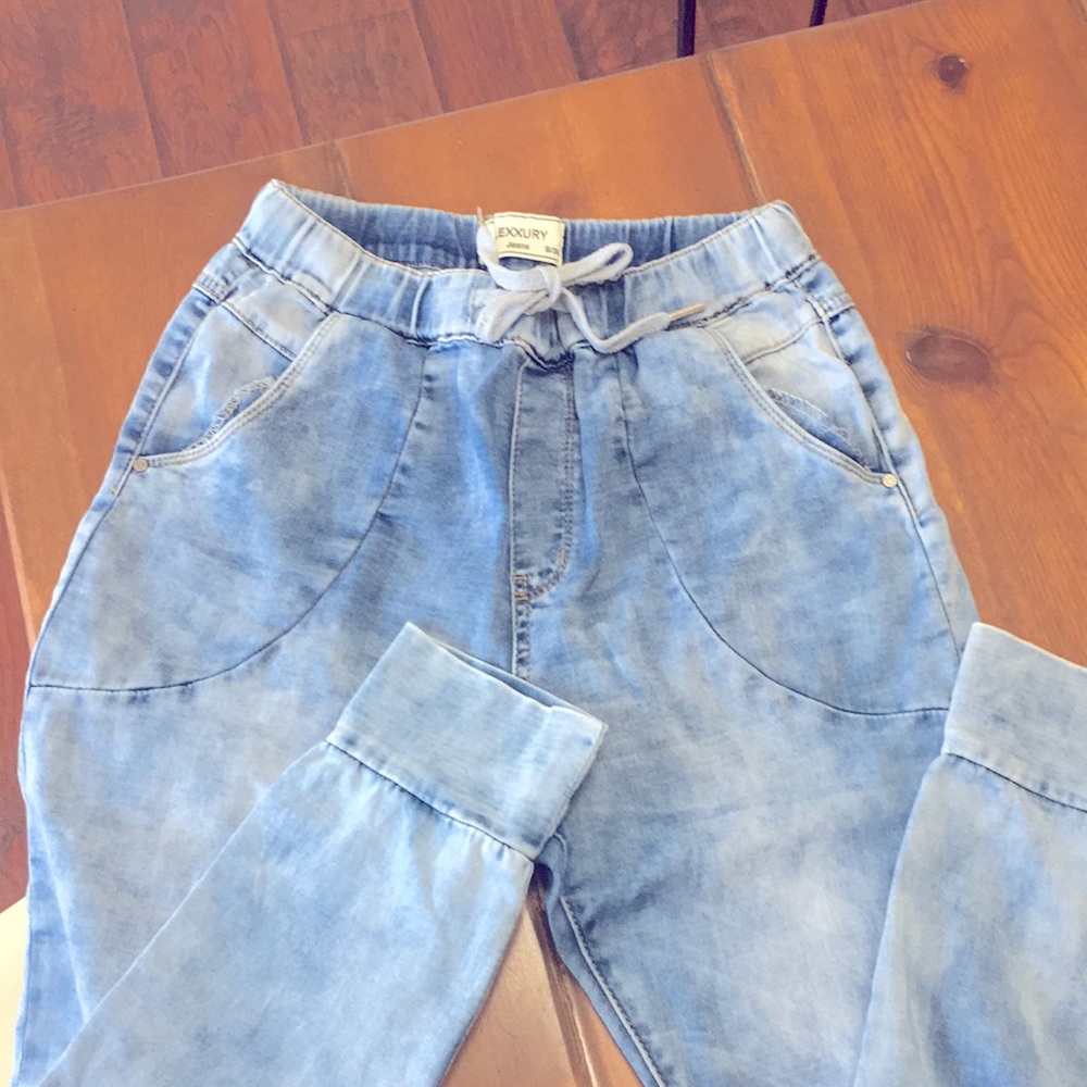 Lexxury ladies jean joggers